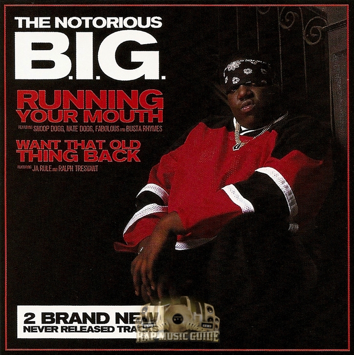 Notorious B.I.G. - Running Your Mouth: Promo, Single. CD | Rap